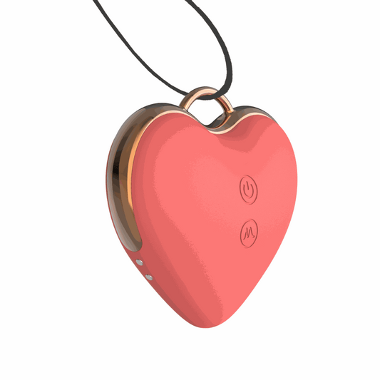 LuvHeart Vibrator – With Suction & Tapping Modes 
