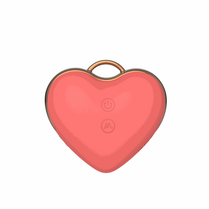 LuvHeart Vibrator – With Suction & Tapping Modes