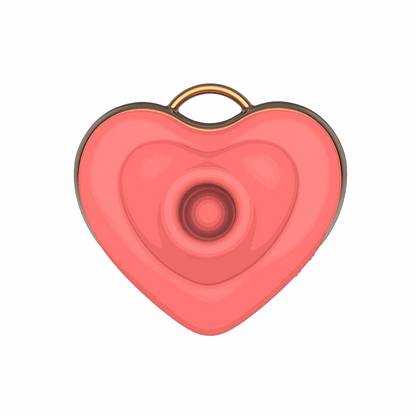 LuvHeart Vibrator – With Suction & Tapping Modes